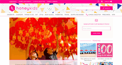 Desktop Screenshot of honeykidsasia.com